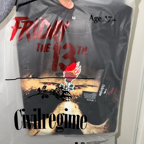CIVIL REGIME X DARC SPORT X JASON “FRIDAY THE 13TH” SHIRT - Picture 7 of 10